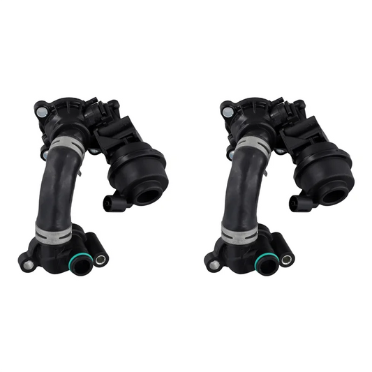 2X 059121737AM Car Thermostat Housing Assembly For A6 A7 Touareg
